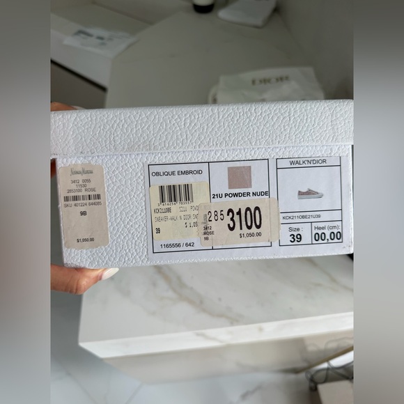 Dior Women's WALK’N’DIOR Sneakers 39 - Picture 10 of 10